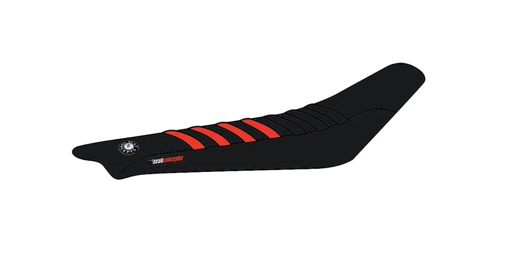 Seat Concepts Race 2.0 Sitzbezug Beta RR / Xtrainer, Black Wire / Black Wire / Phoenix Red Wire