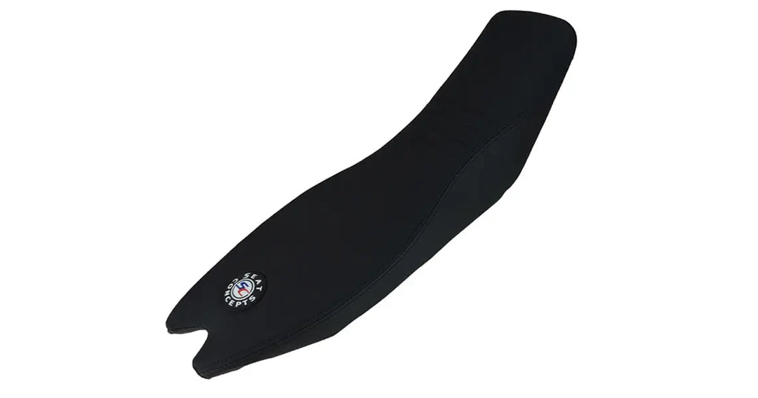 Seat Concepts Komfort-Sitzbank Beta RR / Xtrainer, Black Sandpaper, Seiten Black Carbon Fiber