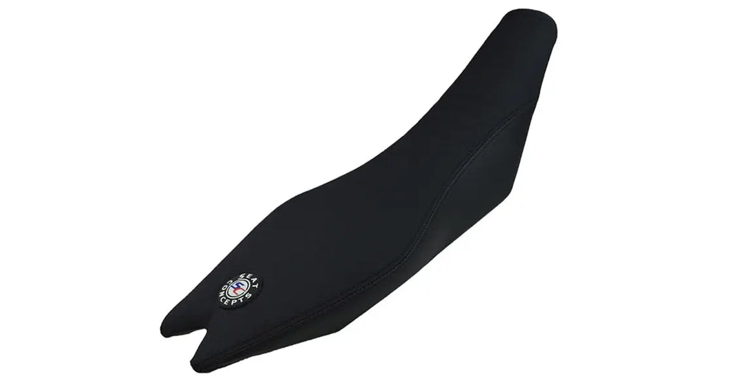 Seat Concepts Komfort-Sitzbank XL Beta RR / Xtrainer, Black Sandpaper, Seiten Black Carbon Fiber