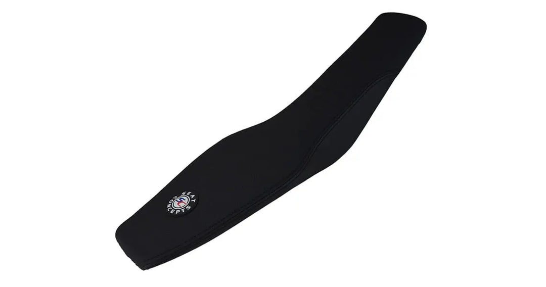 Seat Concepts Komfort-Sitzbank XL Beta RX, Black Sandpaper, Seiten Black Carbon Fiber (Abbildung zeigt die Standardbreite)
