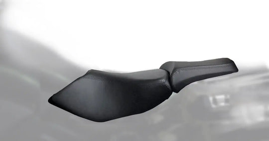 Seat Concepts Komfort Foam &amp; Cover Kit BMW R1200 GS / GS Adventure, Black Semi-Grip, Seiten Black Carbon Fiber