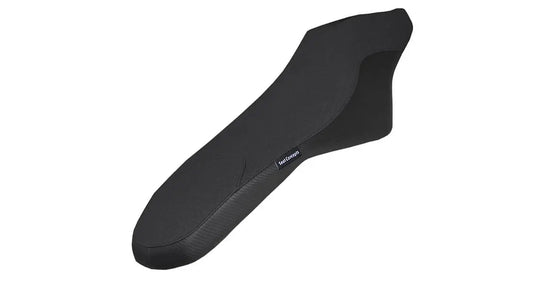 Seat Concepts Komfort Foam &amp; Cover Kit BMW G310 GS / G310 R, Black Sandpaper, Seiten Black Carbon Fiber