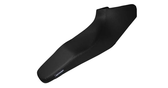 Seat Concepts Komfort Foam &amp; Cover Kit BMW F650 GS / G650 GS, Black Sandpaper, Seiten Black Carbon Fiber