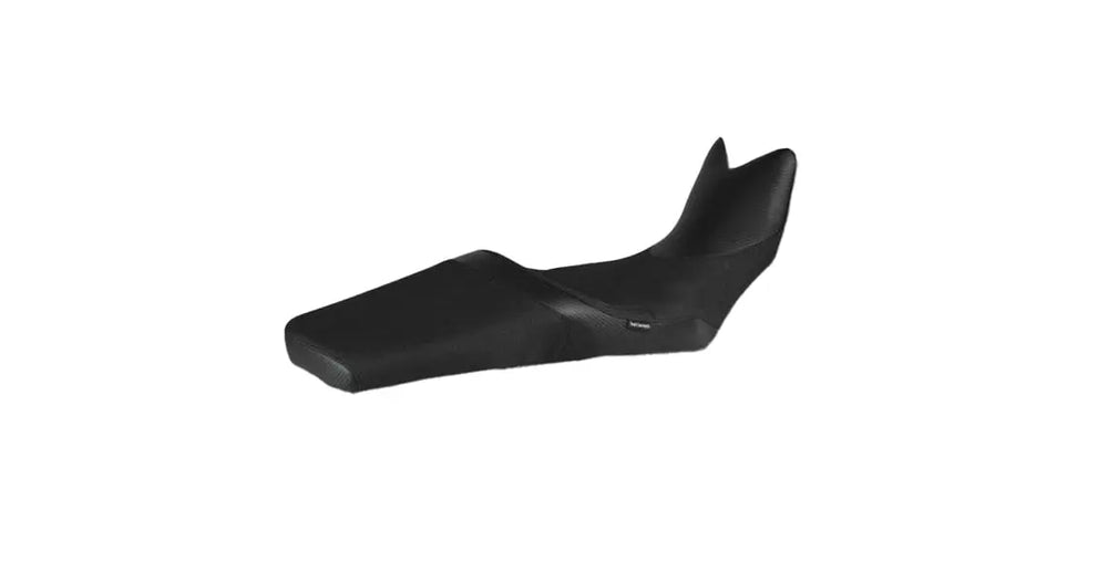 Seat Concepts Commuter Sitzbank BMW F650 GS / F700 GS / F800 GS, Black Sandpaper, Seiten Black Carbon Fiber