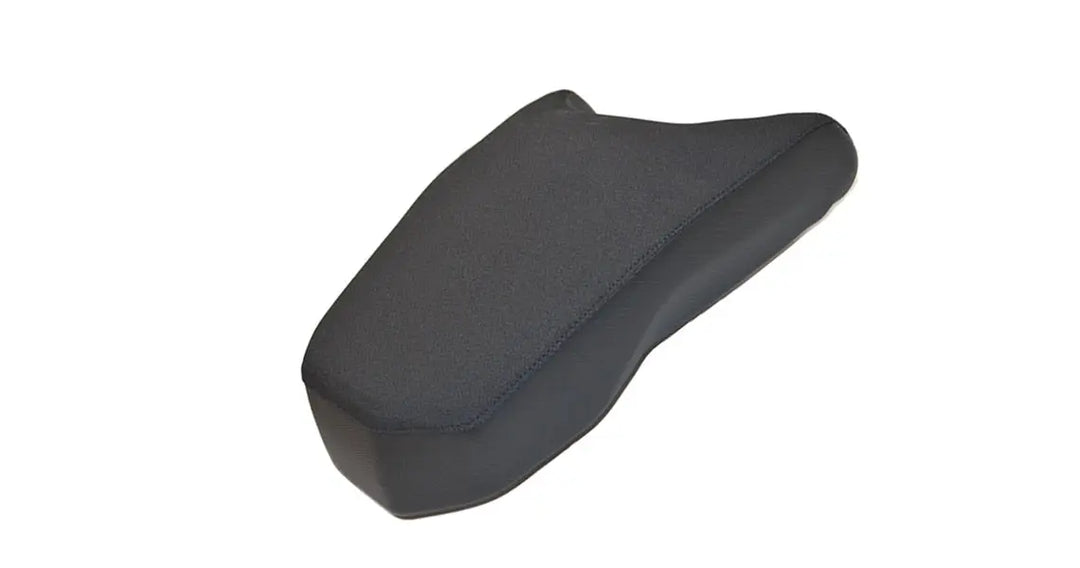 Seat Concepts Komfort-Fahrersitz mit Soziusbezug BMW R1200 GS / R1250 GS, Black Semi-Grip, Seiten Black Carbon Fiber