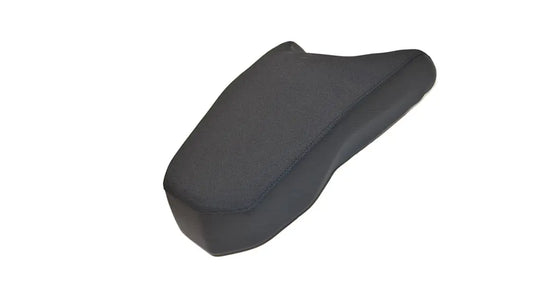 Seat Concepts Komfort-Fahrersitz mit Rear Foam &amp; Cover Kit BMW R1200 GS / R1250 GS, Black Semi-Grip, Seiten Black Carbon Fiber