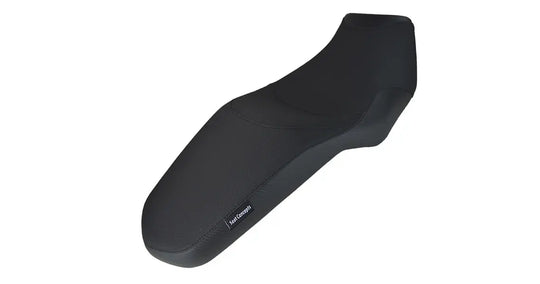 Seat Concepts Komfort Foam &amp; Cover Kit BMW F750 GS / F850 GS / F800 GS / F900 GS Adventure, Black Sandpaper, Seiten Black Carbon Fiber