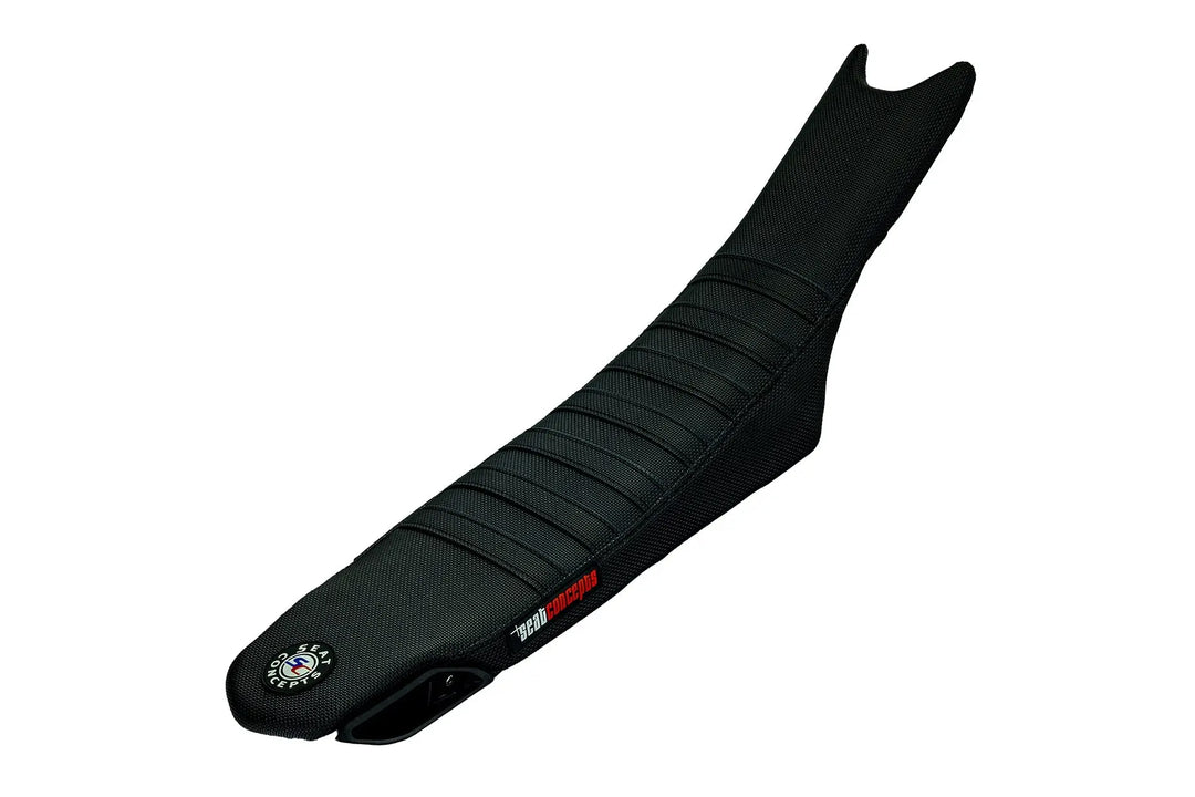 Seat Concepts Race 2.0 Foam &amp; Cover Kit Ducati Desmo450 MX, Black Wire / Black Wire / Black Wire