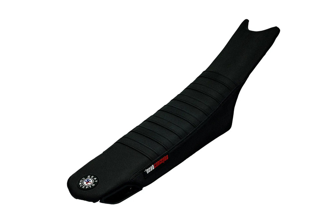 Seat Concepts Race 2.0 Foam &amp; Cover Kit Ducati Desmo450 MX, Black Wire / Black Wire / Black Wire
