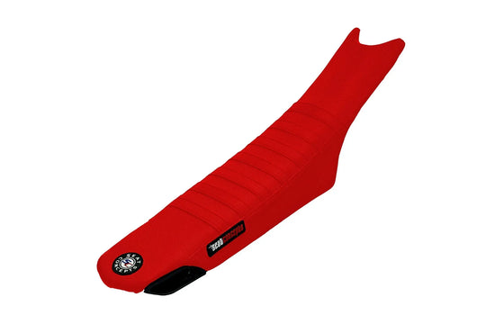 Seat Concepts Race 2.0 Foam &amp; Cover Kit Ducati Desmo450 MX, Blood Red Wire / Blood Red Wire / Blood Red Wire