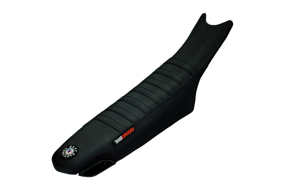 Seat Concepts Race 2.0 Foam &amp; Cover Kit Ducati Desmo450 MX, Black Wire / Black Wire / Black Wire