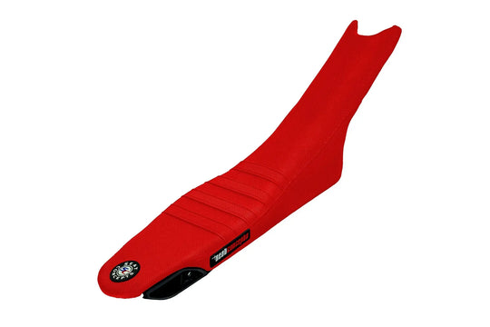Seat Concepts Element Foam &amp; Cover Kit Ducati Desmo450 MX, Blood Red Wire / Blood Red Wire / Blood Red Wire