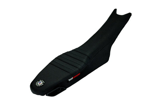 Seat Concepts Element Foam &amp; Cover Kit Ducati Desmo450 MX, Black Wire / Black Wire / Black Wire