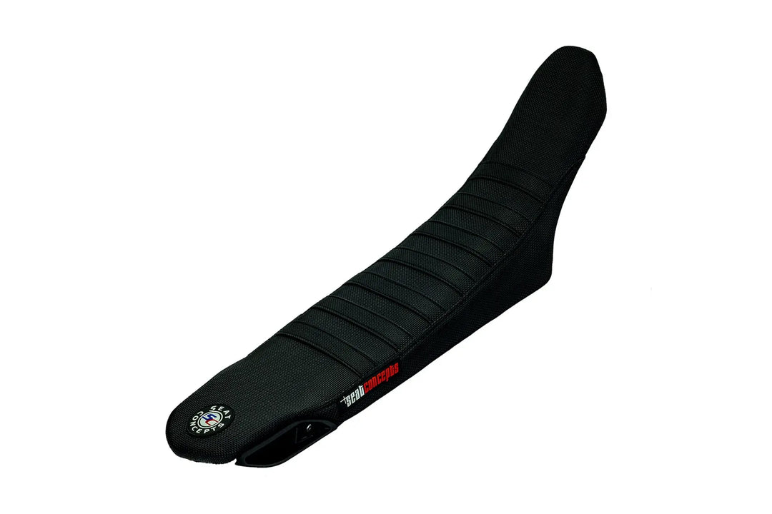 Seat Concepts Race 2.0 Foam &amp; Cover Kit Ducati Desmo450 EDS, Black Wire / Black Wire / Black Wire