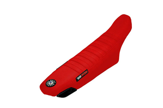 Seat Concepts Race 2.0 Foam &amp; Cover Kit Ducati Desmo450 EDS, Blood Red Wire / Blood Red Wire / Blood Red Wire