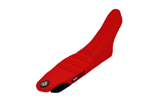 Seat Concepts Element Foam &amp; Cover Kit Ducati Desmo450 EDS, Blood Red Wire / Blood Red Wire / Blood Red Wire
