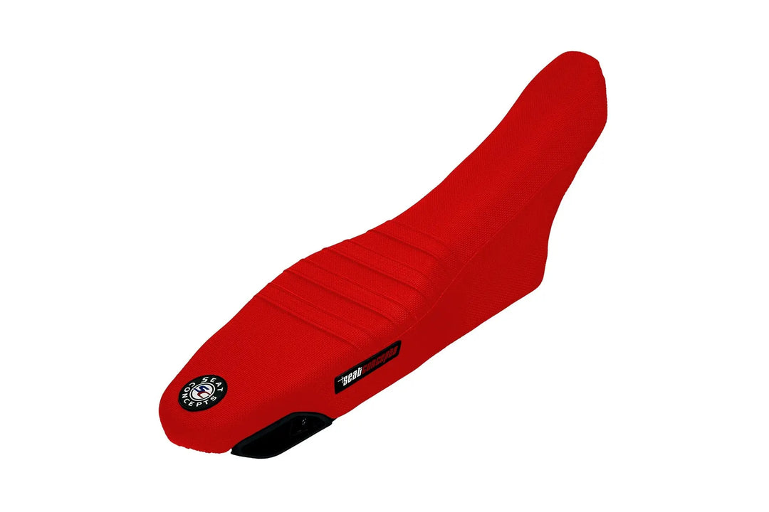 Seat Concepts Element Foam &amp; Cover Kit Ducati Desmo450 EDS, Blood Red Wire / Blood Red Wire / Blood Red Wire