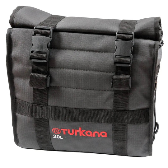 Turkana HippoHips 20L Hybrid Satteltaschen-Set, Grau  Turkana Gear