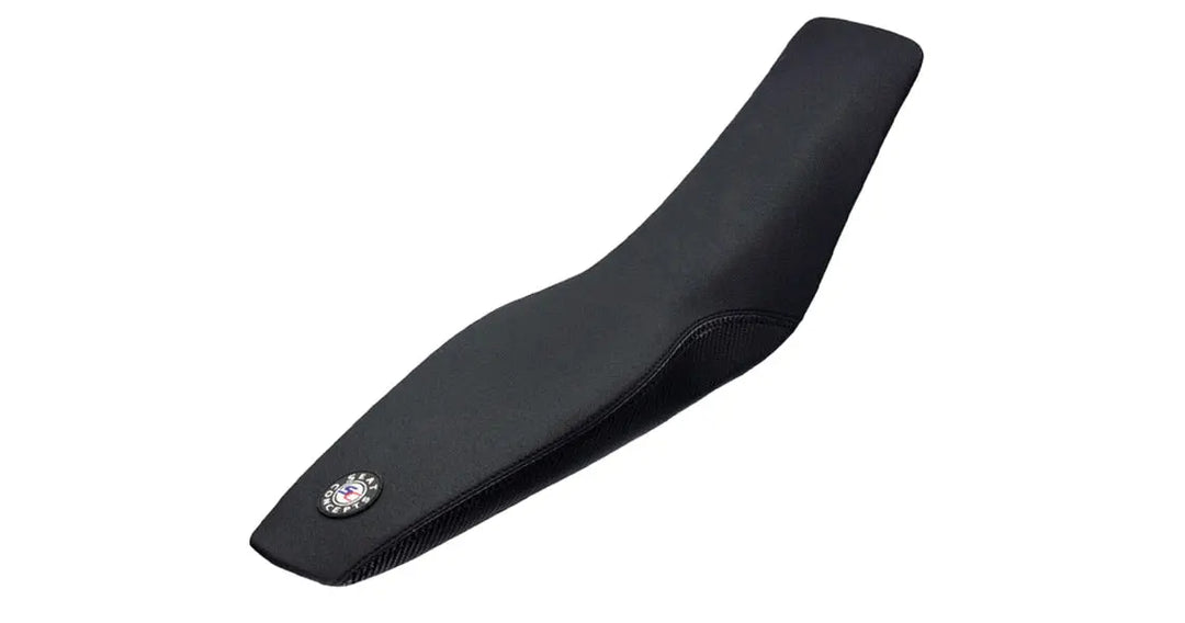 Seat Concepts Komfort-Sitzbank GASGAS EC / MC, Black Sandpaper, Seiten Black Carbon Fiber