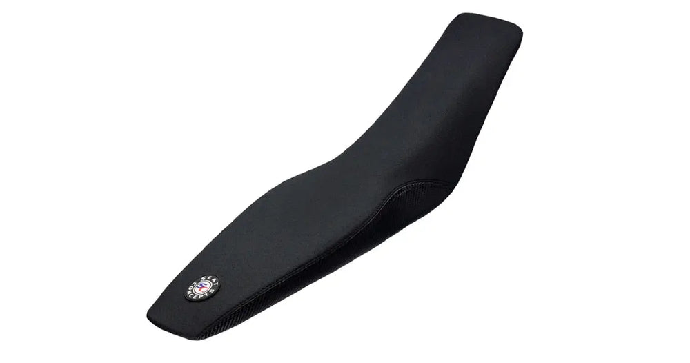 Seat Concepts Komfort-Sitzbank GASGAS EC / MC, Black Sandpaper, Seiten Black Carbon Fiber