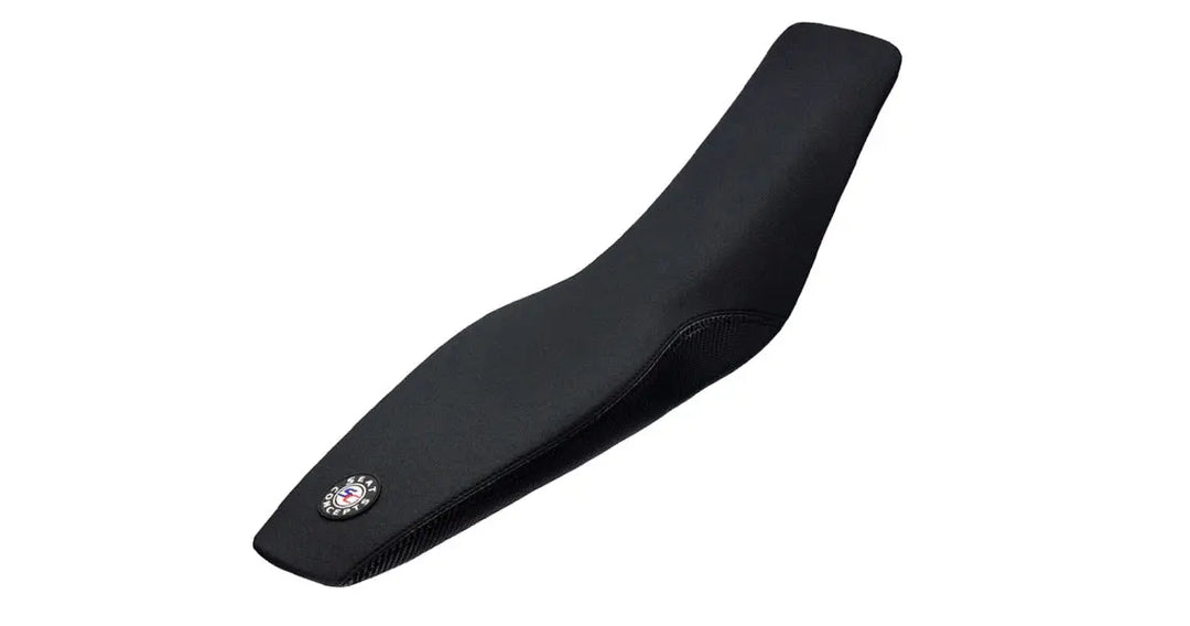 Seat Concepts Komfort-Sitzbank GASGAS EC / MC, Black Sandpaper, Seiten Black Carbon Fiber