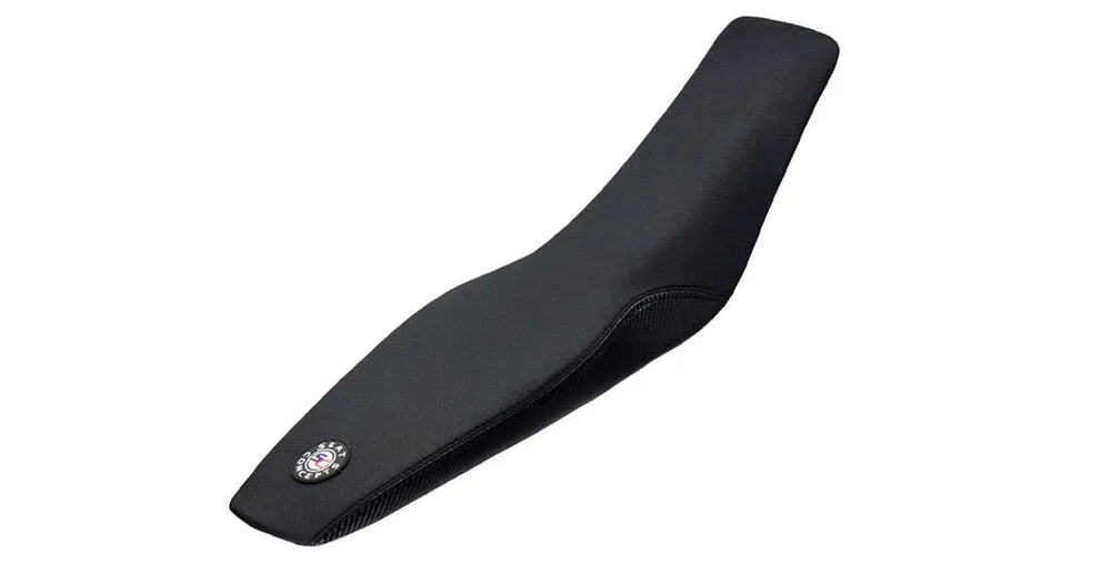 Seat Concepts Komfort-Sitzbank XL GASGAS EC / MC, Black Sandpaper, Seiten Black Carbon Fiber