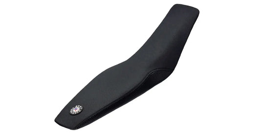 Seat Concepts Komfort-Sitzbank XL GASGAS EC / MC, Black Sandpaper, Seiten Black Carbon Fiber