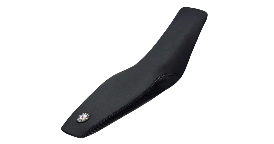 Seat Concepts Komfort-Sitzbank GASGAS EC / MC, Black Sandpaper, Seiten Black Carbon Fiber