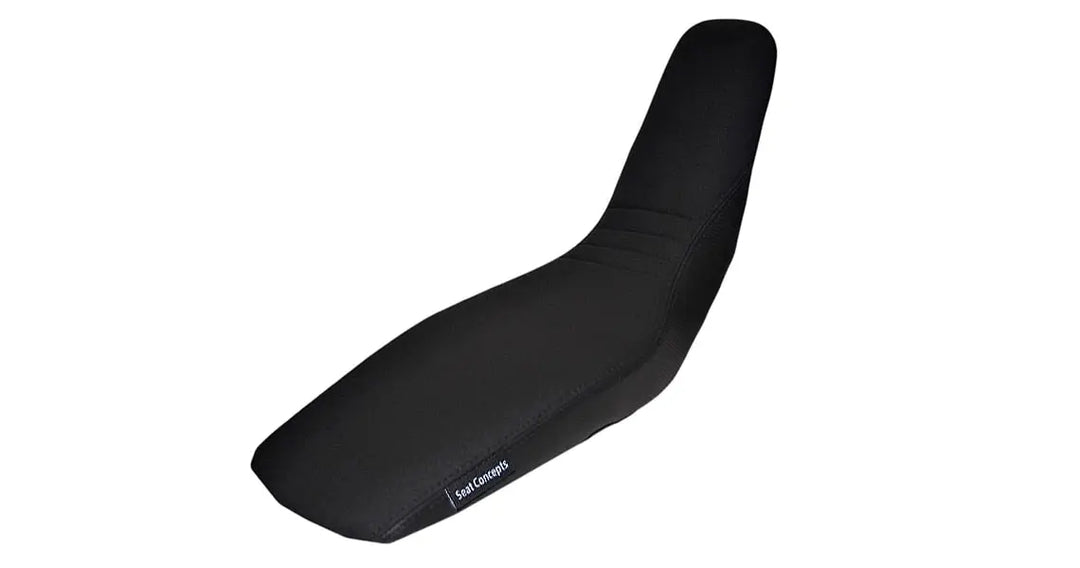 Seat Concepts Komfort-Sitzbank Honda CRF250L / CRF250 Rally, Black Semi-Grip, Seiten Black Carbon Fiber