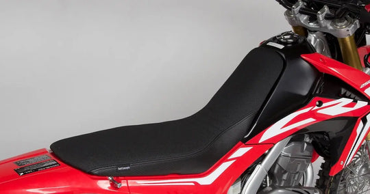 Seat Concepts Komfort-Sitzbank Honda CRF250L / CRF250 Rally, Black Semi-Grip, Seiten Black Carbon Fiber