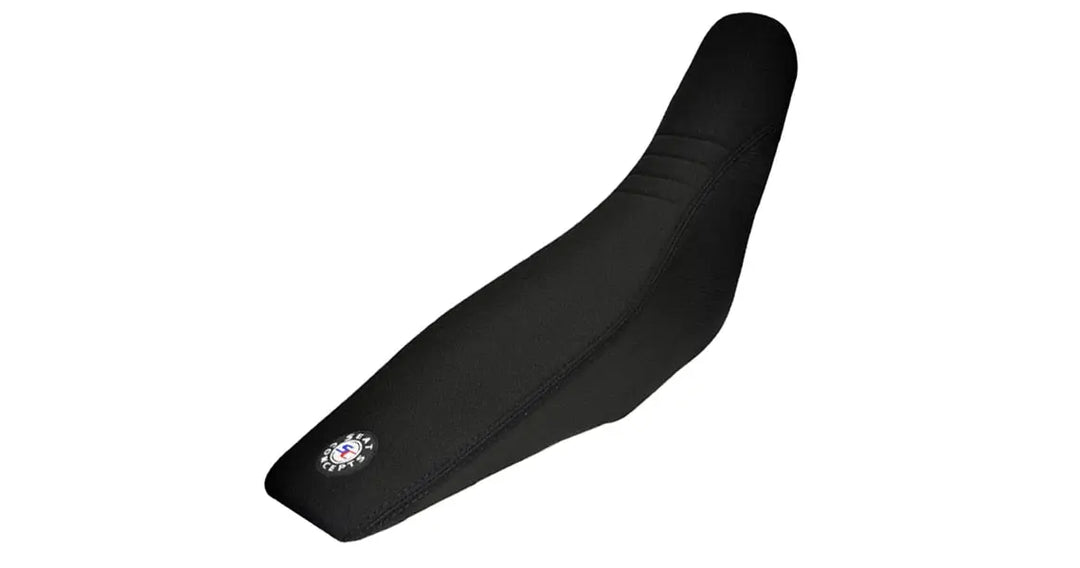 Seat Concepts Komfort-Sitzbank Honda CRF450X, Black Sandpaper, Seiten Black Carbon Fiber
