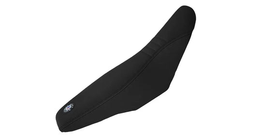 Seat Concepts Komfort-Sitzbank Honda CRF450X, Black Sandpaper, Seiten Black Carbon Fiber