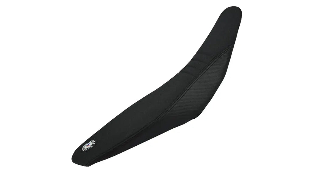 Seat Concepts Komfort-Sitzbank Honda CRF450R / CRF250R, Black Sandpaper, Seiten Black Carbon Fiber