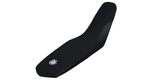 Seat Concepts Komfort-Sitzbank XL Honda CRF450R / CRF250R / CRF450L, Black Semi-Grip, Seiten Black Carbon Fiber