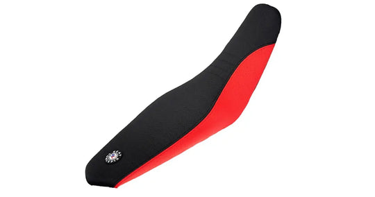 Seat Concepts Komfort-Sitzbank XL Honda CRF450R / CRF250R / CRF450L, Black Semi-Grip, Seiten Red Semi-Grip