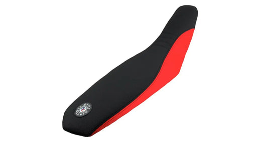 Seat Concepts Komfort-Sitzbank Honda CRF450R / CRF250R / CRF450L, Black Semi-Grip, Seiten Red Semi-Grip