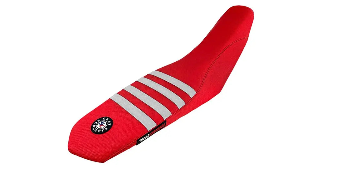 Seat Concepts Element Sitzbank XL Honda CRF450R / CRF250R / CRF450L, Red Wire / Red Wire / White Wire