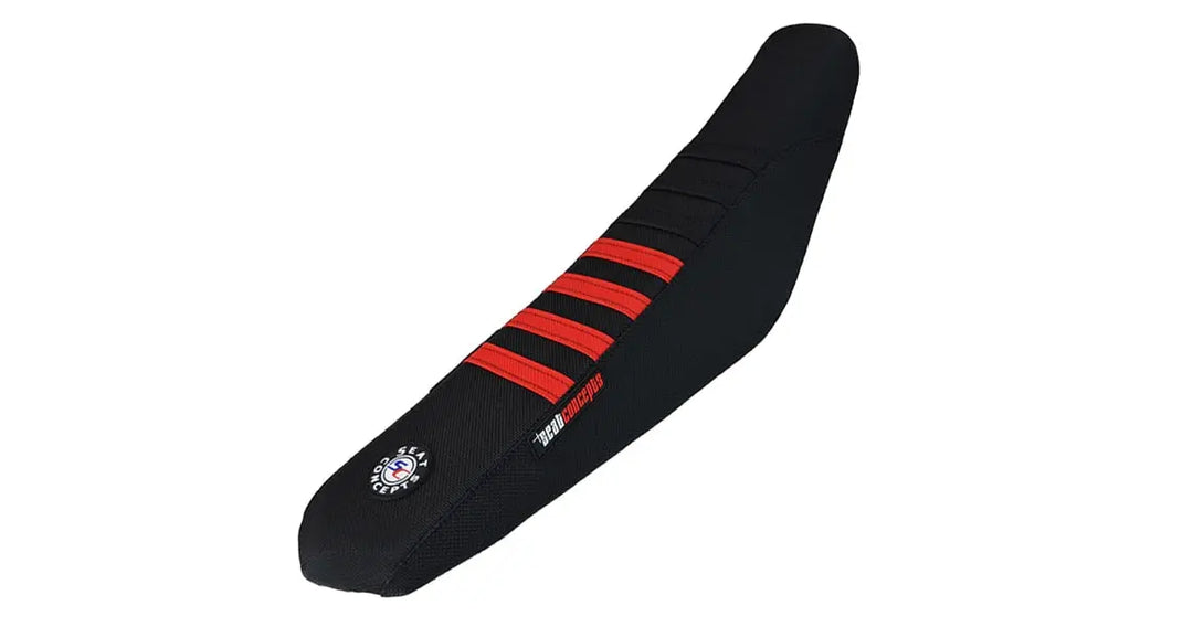 Seat Concepts Race 2.0 Sitzbezug Honda CRF450R / CRF250R / CRF450L, Black Wire / Black Wire / Red Wire