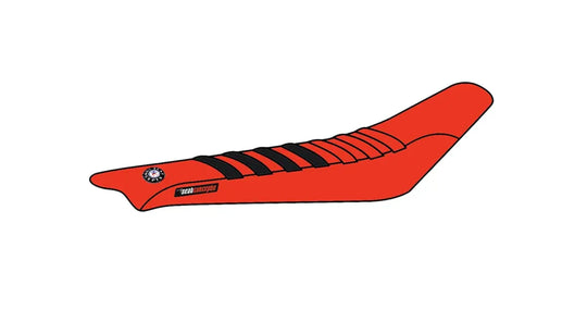 Seat Concepts Race 2.0 Sitzbank Honda CRF450R / CRF250R / CRF450L, Red Wire / Red Wire / Black Wire (Abbildung zeigt Standardhöhe)