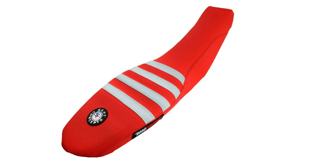 Seat Concepts Element Sitzbank XL Honda CRF450R / CRF250R, Red Wire / Red Wire / White Wire