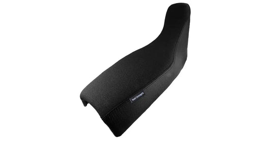 Seat Concepts Komfort-Sitzbank Honda XR600R / XR650L, Black Sandpaper, Seiten Black Carbon Fiber
