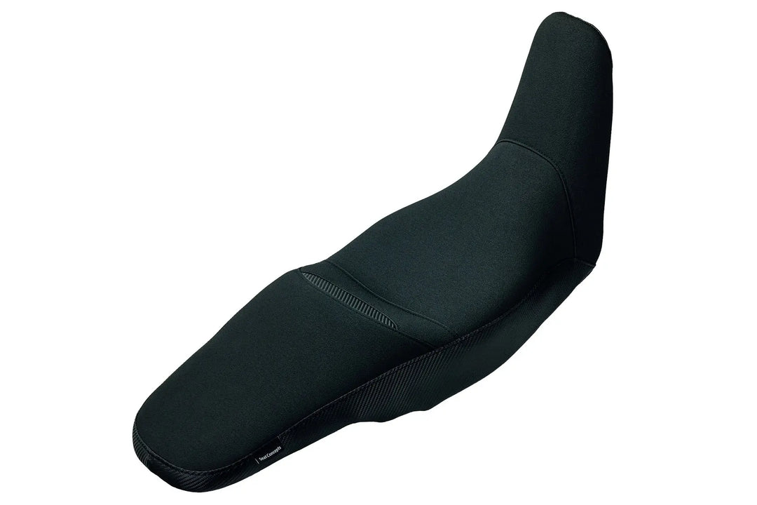 Seat Concepts Komfort-Sitzbank Honda CRF1100L Africa Twin, Black Sandpaper, Seiten Black Carbon Fiber