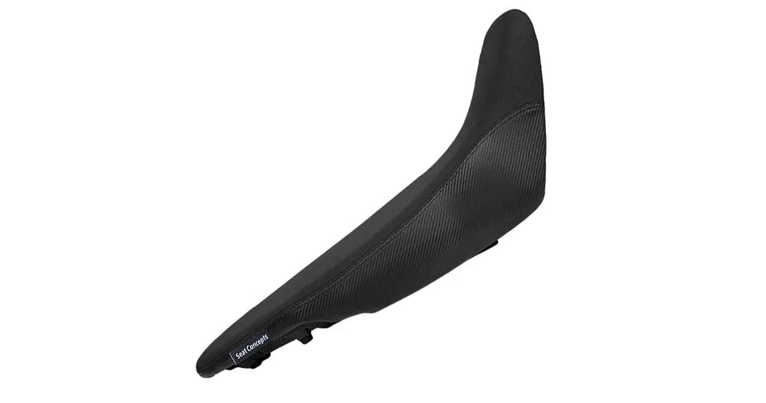 Seat Concepts Rally Sitzbank Honda CRF1100L Africa Twin, Black Diamante, Seiten Black Luna