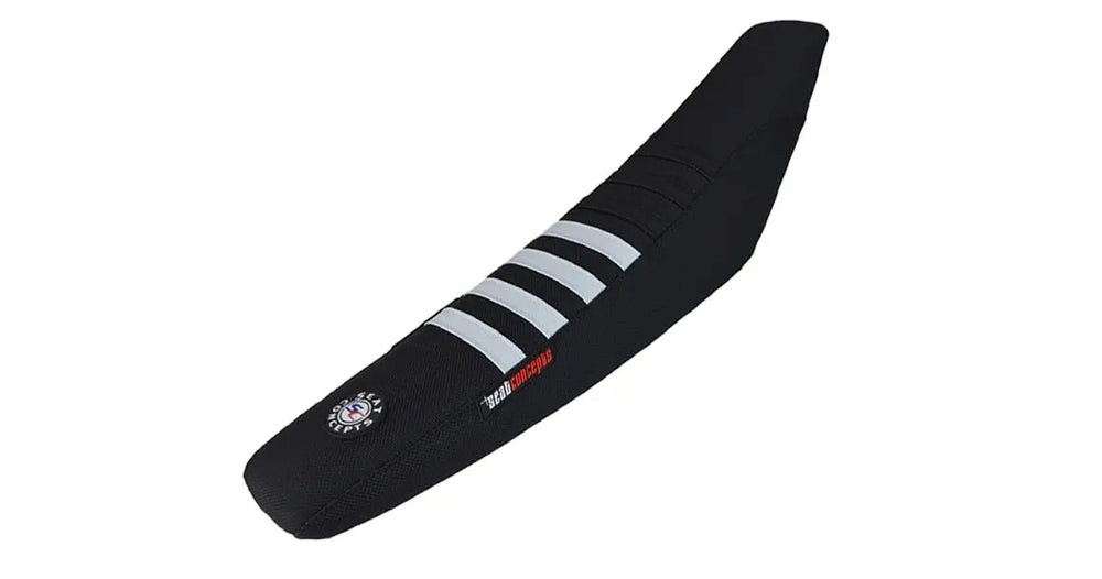 Seat Concepts Race 2.0 Sitzbank Husqvarna FE / TE / FC / TC, Black Wire / Black Wire / White Wire