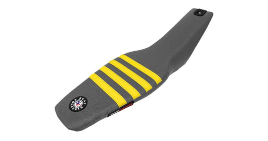 Seat Concepts Element Sitzbank XL Husqvarna FE / TE / FC / TC, Grey Wire / Grey Wire / Yellow Wire