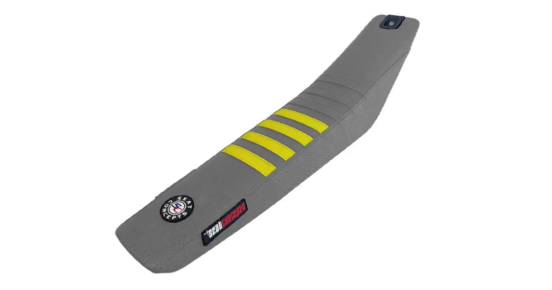 Seat Concepts Race 2.0 Sitzbank Husqvarna FE / TE / FC / TC, Grey Wire / Grey Wire / Yellow Wire