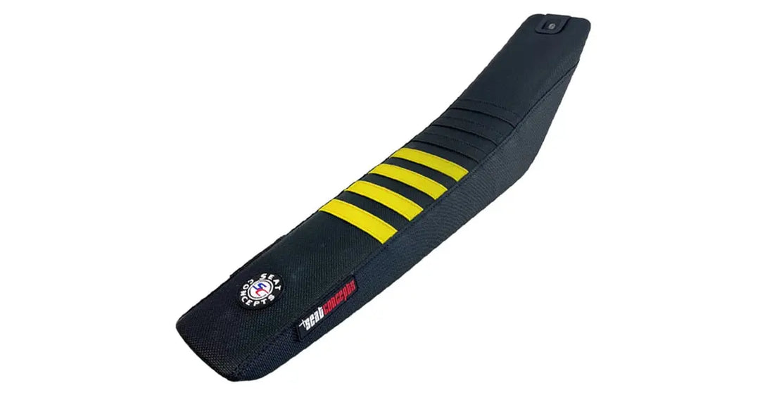 Seat Concepts Race 2.0 Sitzbank Husqvarna FE / TE / FC / TC, Black Wire / Black Wire / Yellow Wire