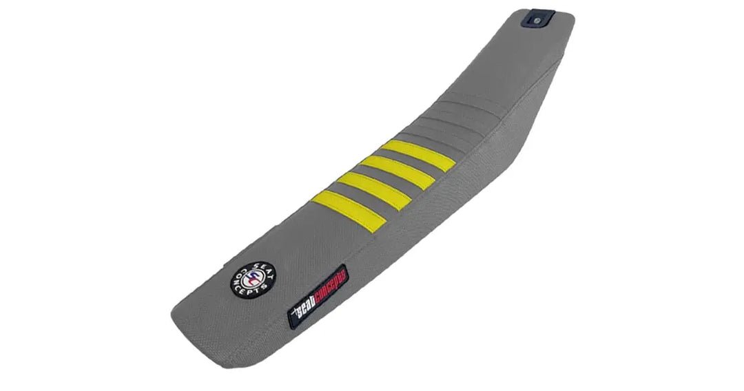 Seat Concepts Race 2.0 Sitzbezug Husqvarna FE / TE / FC / TC, Grey Wire / Grey Wire / Yellow Wire