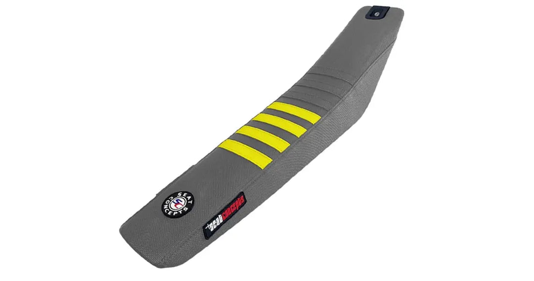 Seat Concepts Race 2.0 Sitzbank Husqvarna FE / TE / FC / TC, Grey Wire / Grey Wire / Yellow Wire
