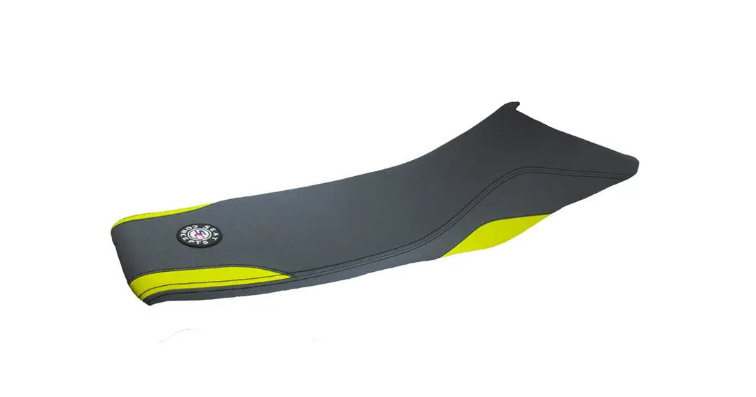 Seat Concepts Komfort-Sitzbank Husqvarna 701 Enduro / Supermoto, Grey Luna, Naht schwarz